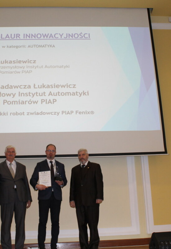 wręczenie nagrody Laur Innowacyjności